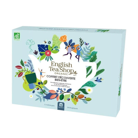 Coffret Découverte Bien-être thés et infusions English Tea Shop