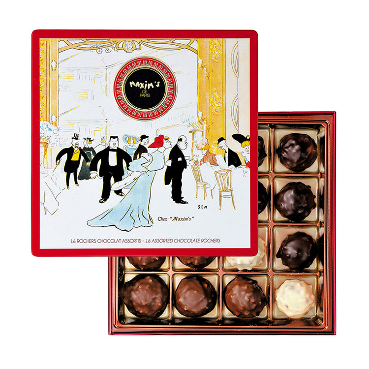 Coffret métal 16 rochers assortis Maxim's