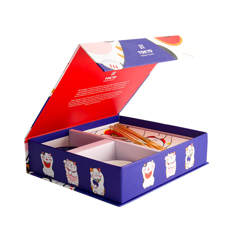 Coffret sushi Kawaii Lucky cat
