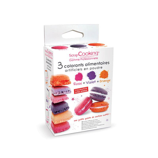Colorant orange violet rose