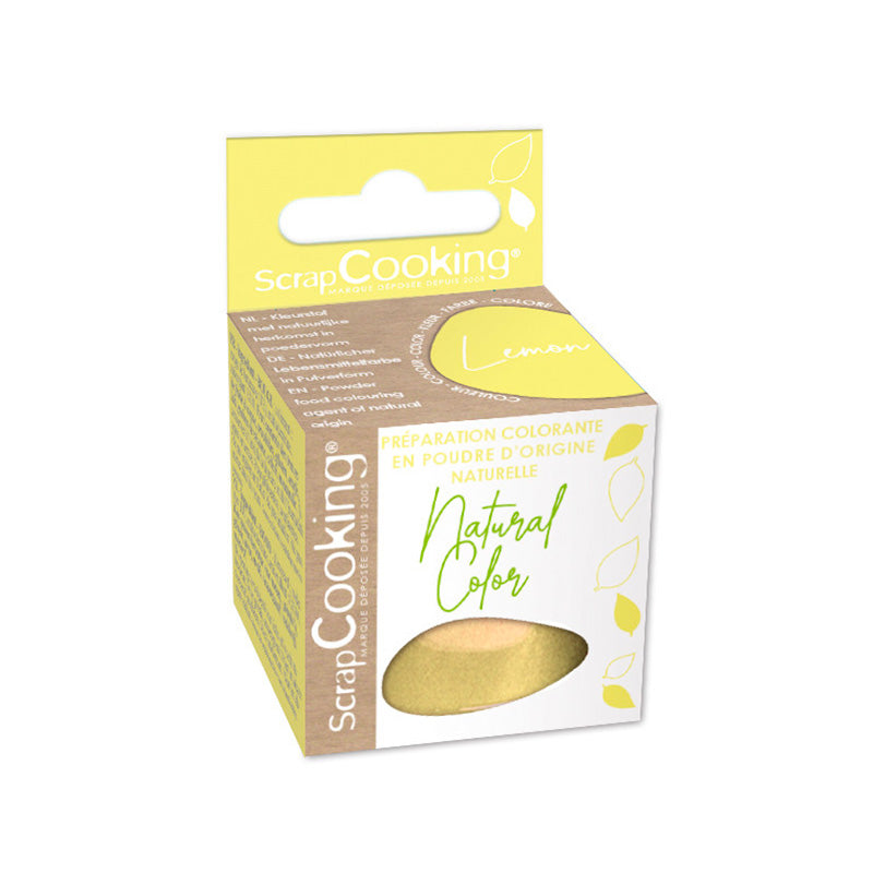 Colorant poudre naturel LEMON 10g