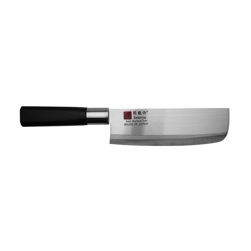 Couteau japonais acier inoxydable 16,5cm Sekiryu Nakiri Tokyo Design