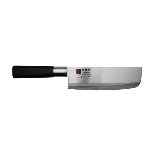 Couteau japonais acier inoxydable 16,5cm Sekiryu Nakiri Tokyo Design