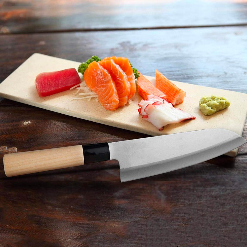Couteau Santoku acier 16,5cm