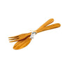 Couverts à salade parisien en bois 30cm Chevalier Diffusion