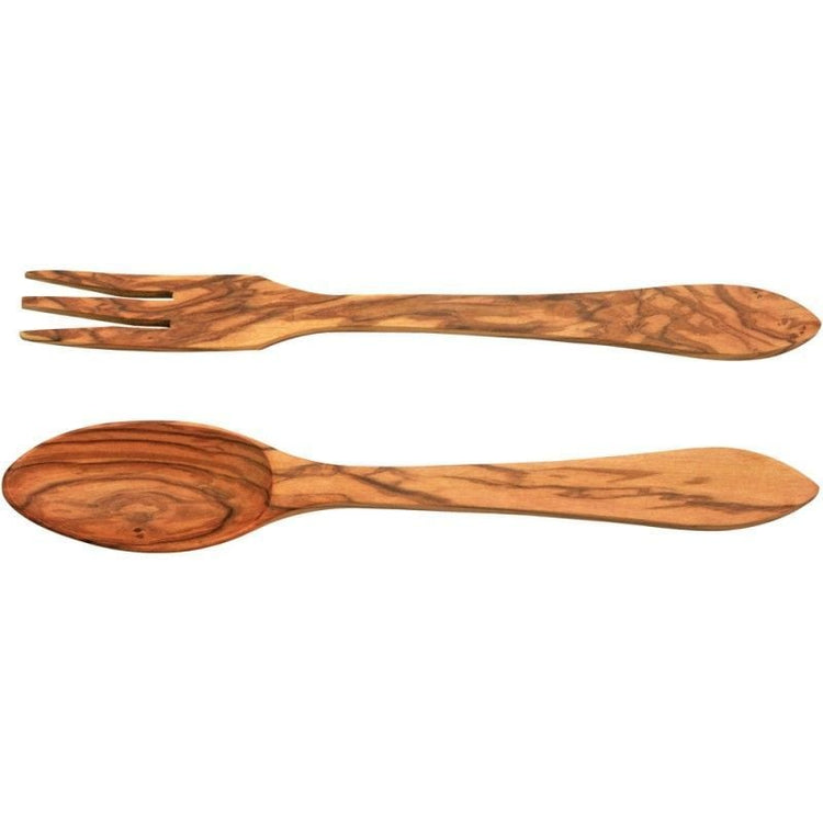 Couvert salade tulipe bois d'olivier 25cm Dubost Colas Pradel