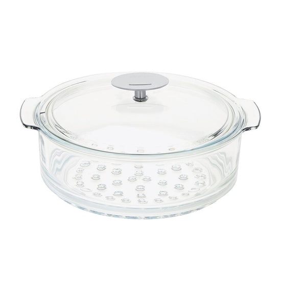 Cuiseur vapeur en verre 24 cm Cristel