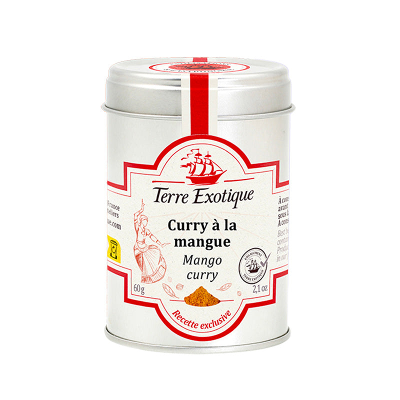 Curry à la mangue 60g Terre Exotique