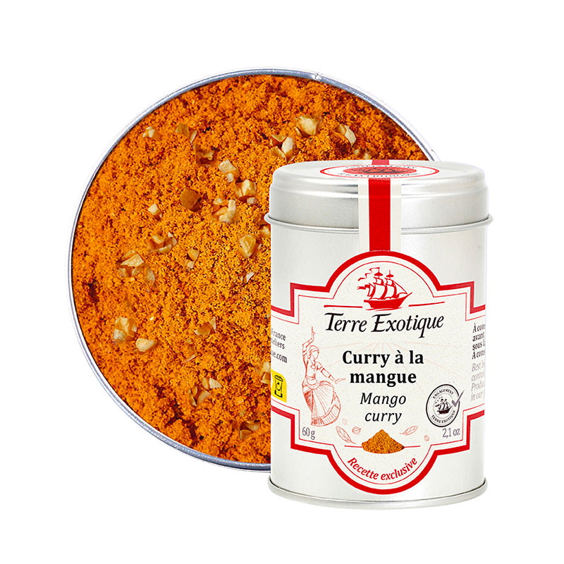 Curry à la mangue 60g Terre Exotique