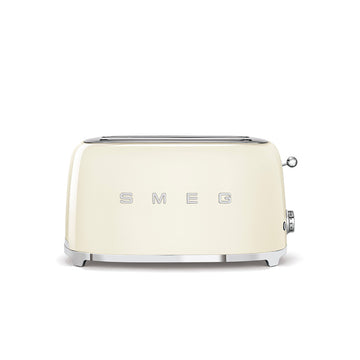 Grille-pain 4 tranches Crème Années 50 Smeg