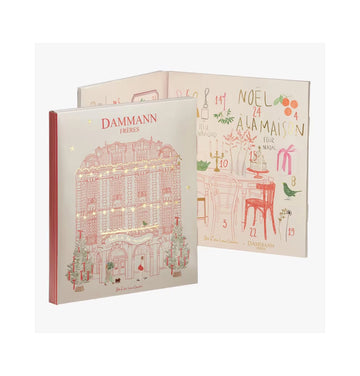 Calendrier de l'Avent 24 sachets de thé Dammann Frères