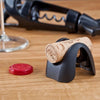 Découpe-capsule 4 molettes en acier inoxydable noir VACU VIN