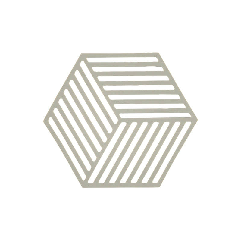 Dessous de plat Hexagone marron