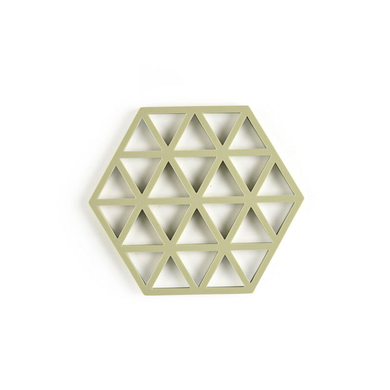 Dessous de plat Triangles vert