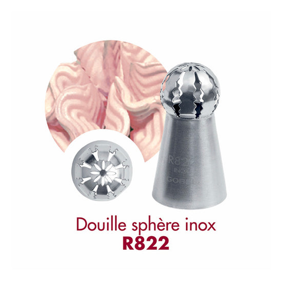 Douille sphère R822 inox 24mm Gobel