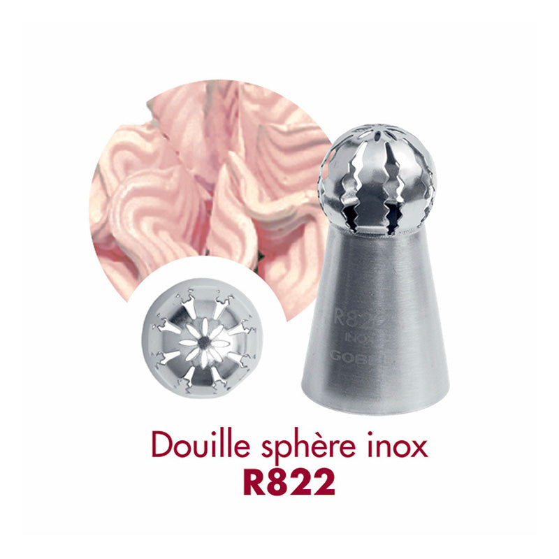 Douille sphère R822 inox 24mm Gobel