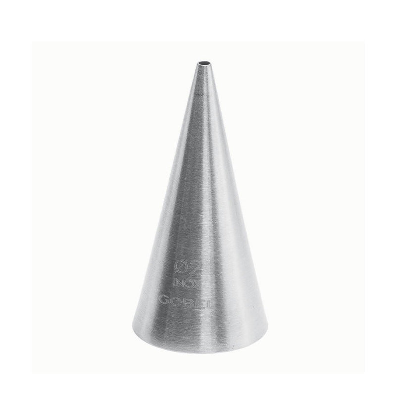 Douille unie inox 2mm Gobel