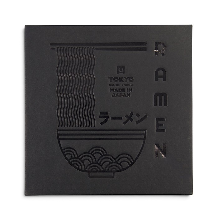 Coffret cadeau Du Bruit dans la Cuisine pour bols à ramen Tokyo Design avec emballage noir élégant