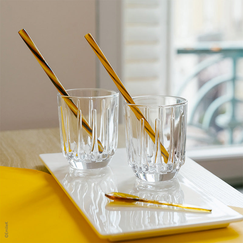 Coffret de 4 gobelets en verre 29cl 550 Ans La Rochère