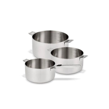 Set 3 casseroles Inox 16 et 20 cm Evolution Beka