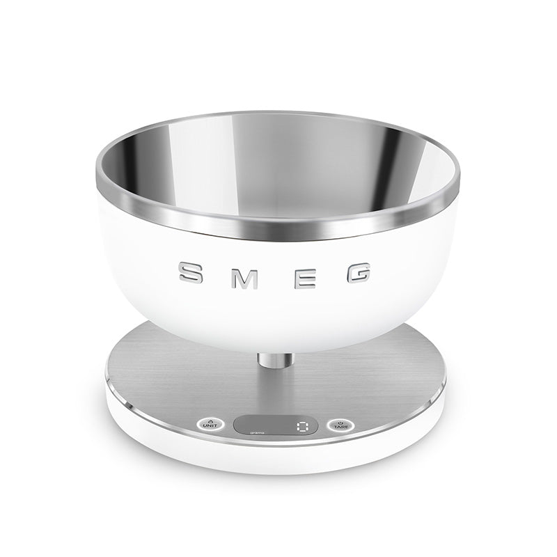 Balance de cuisine Blanc Mat Collezione Smeg