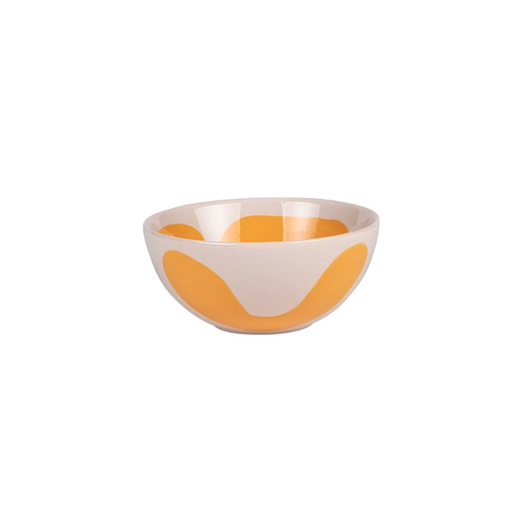 Coupelle en grès de 12 cm jaune Lulli Table Passion