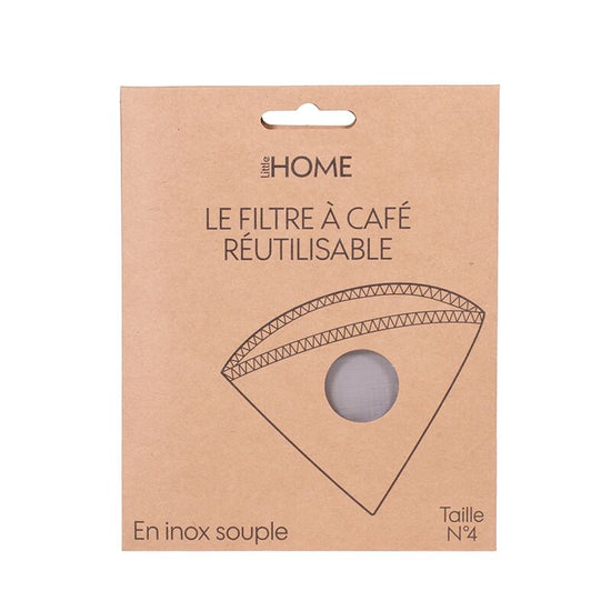 Filtre à café réutilisable en Inox