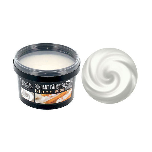 Fondant pâtissier blanc 300g Patisdecor