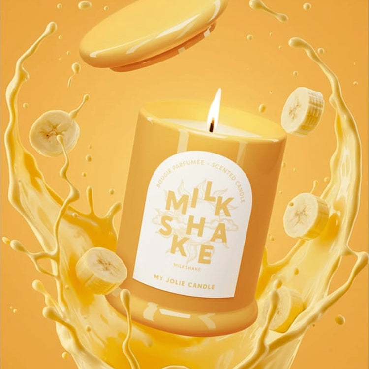 Bougie parfumée Cire végétale Milkshake 150 g Les Trendy Maison Berger
