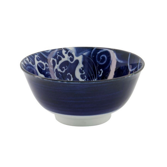 Grand bol Japonism carpe bleue