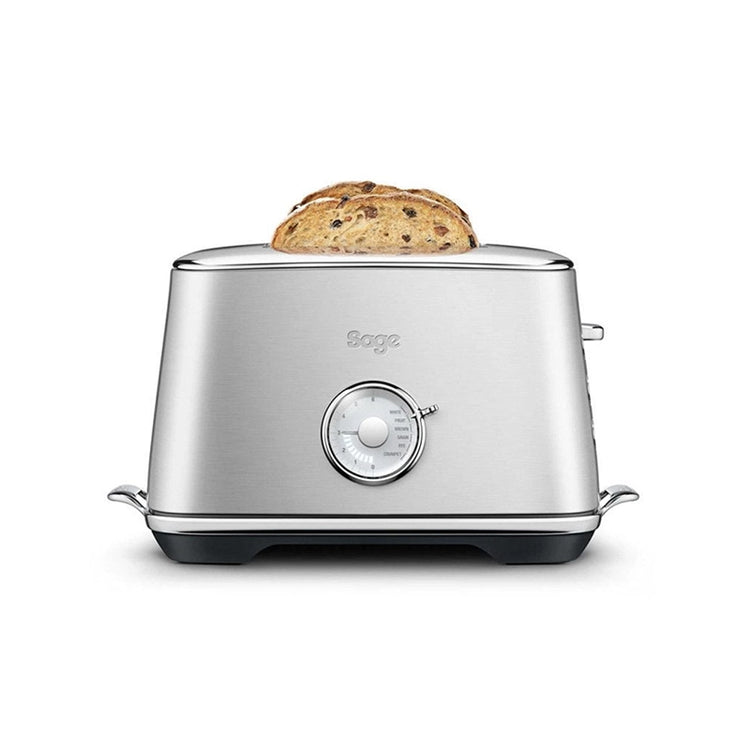 Grille-pain avec 2 fentes 6 réglages Inox Luxe Toast Select Sage