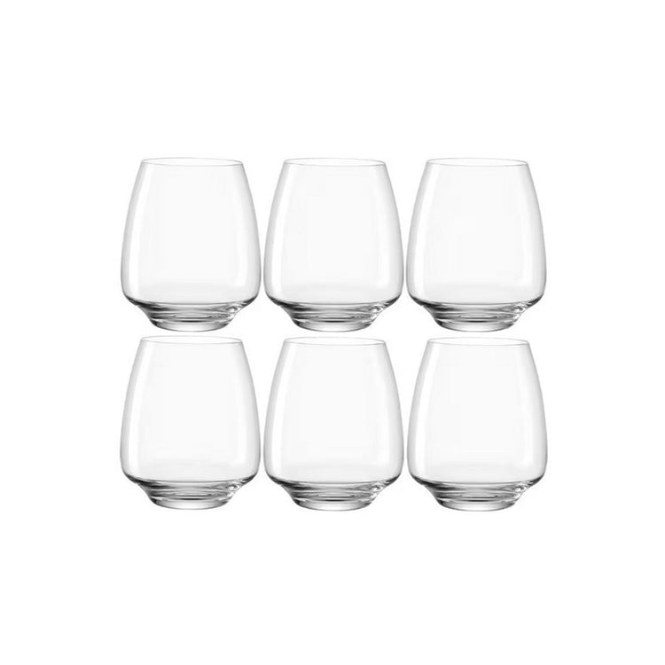 Coffret 6 gobelets Teqton 46 cl Transparent Cesti Leonardo