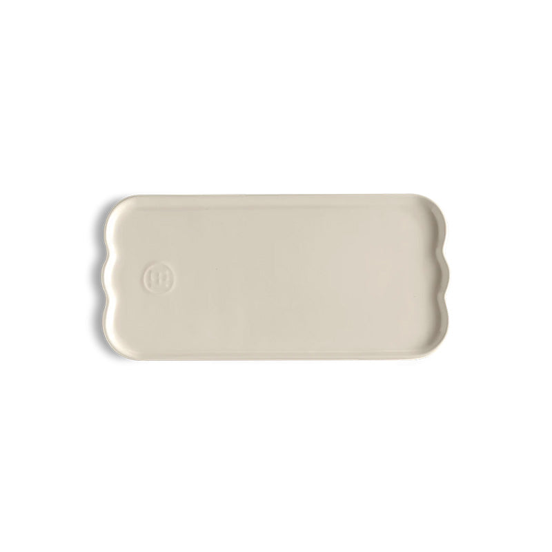 Plat à cake madeleine en argile Emile Henry