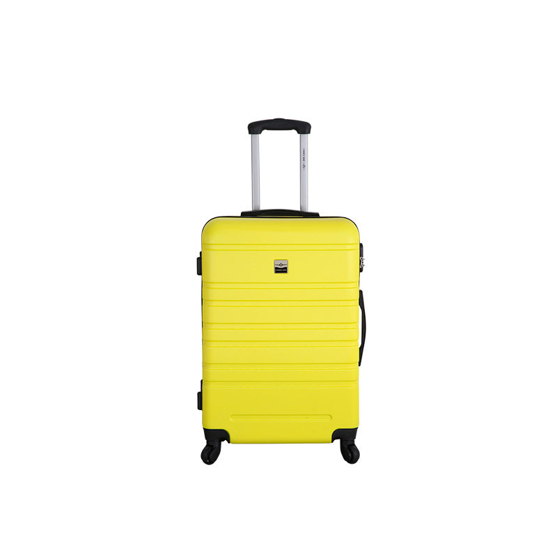 Valise cabine 4 roues ABS Jaune France bag