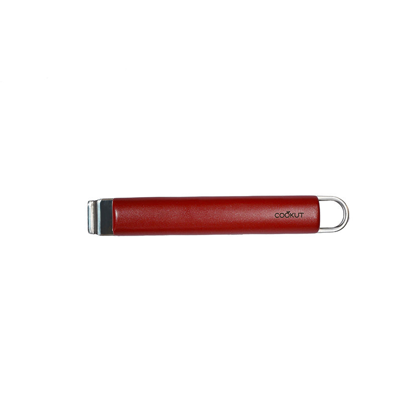 Poignée en inox 18 cm rouge La Merveilleuse Cookut