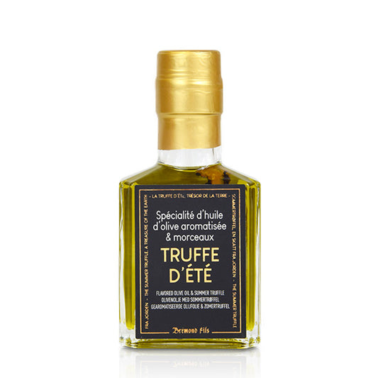 Huile d'Olive avec morceaux de Truffe