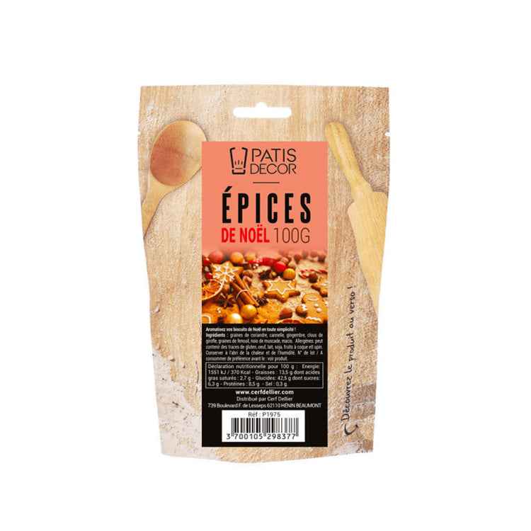 Épices de Noël 100g Patisdecor