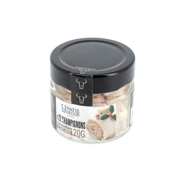 Décorations champignons en sucre cacao 30g Patisdecor