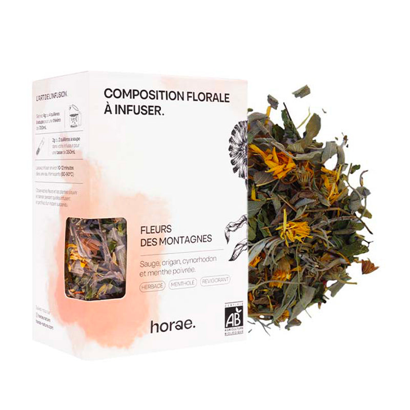 Infusion fleurs des montagnes 60g