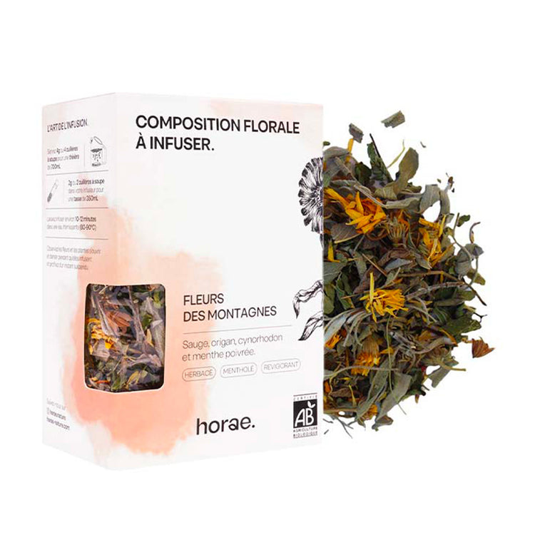 Infusion fleurs des montagnes 60g