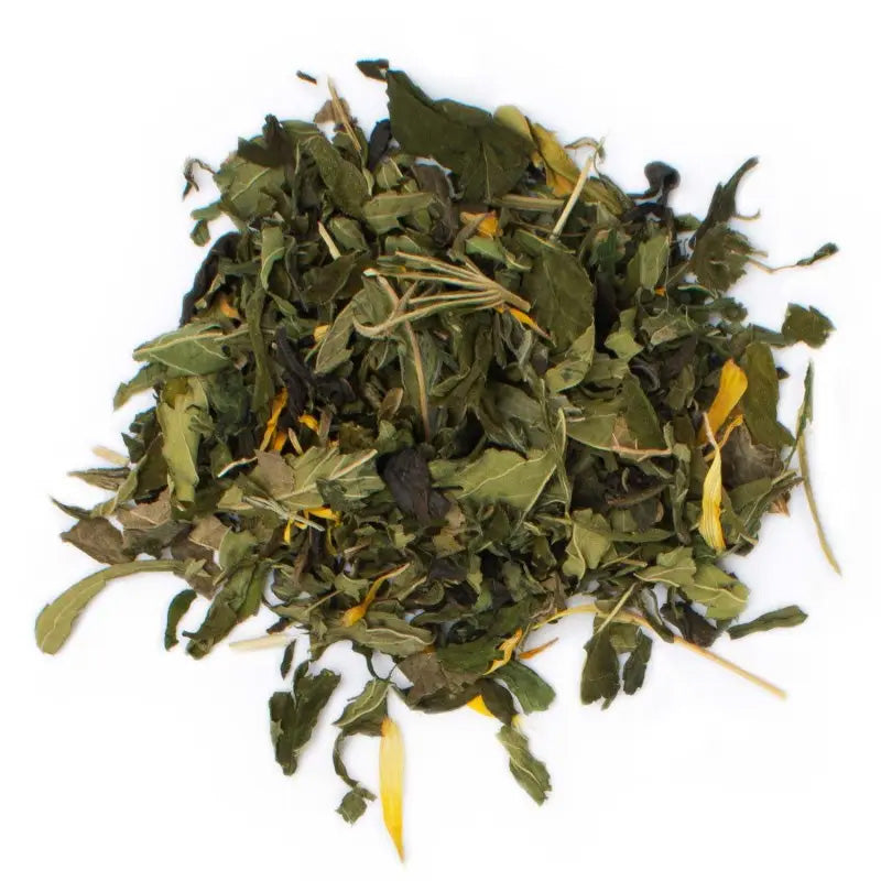 Infusion thé vert framboise bio la vie est belle 30g chanvre CBD Terre d'Oc