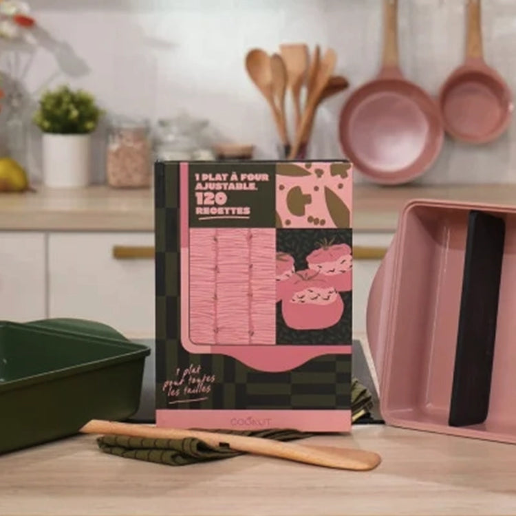 Livre de 120 recettes du plat à four L'incroyable Cookut