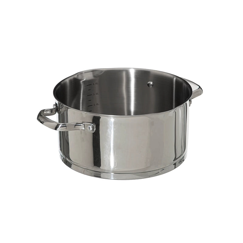 Faitout en inox de 24cm avec couvercle égouttoir Resilience Five