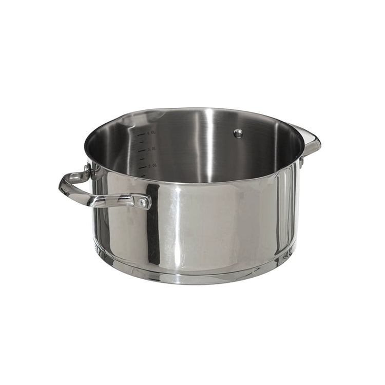 Faitout en inox de 24cm avec couvercle égouttoir Resilience Five