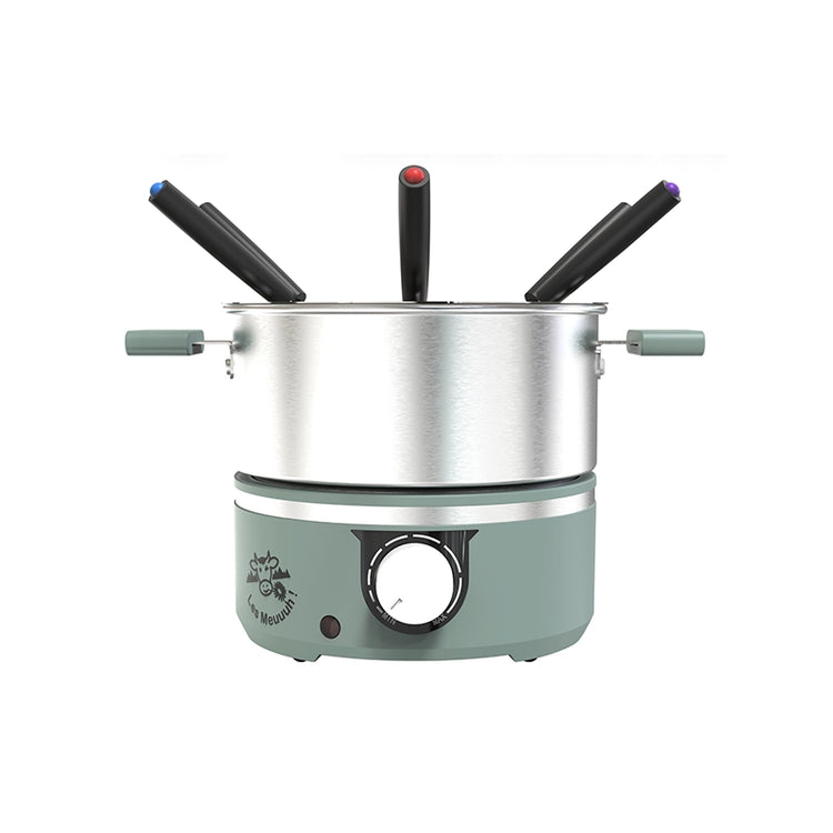 Appareil à fondue verte Meuuuuh Sapin Little Balance