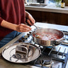Sauteuse anti-adhésive en inox 28cm Space Joseph Joseph