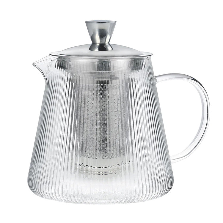 Théière Darjeeling en verre 1.2L Cristel