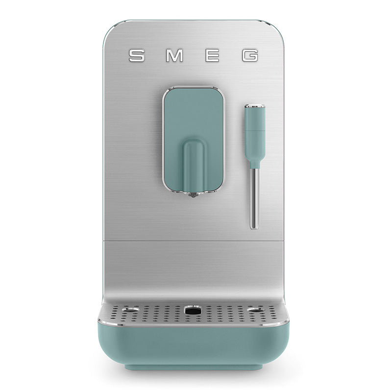 Expresso broyeur Vert Émeraude Collezione Smeg