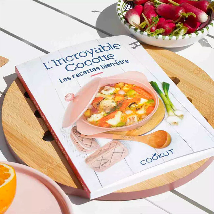 Livre de 45 recettes bien-être L'Incroyable Cookut