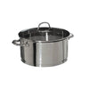 Faitout en inox de 24cm avec couvercle égouttoir Resilience Five